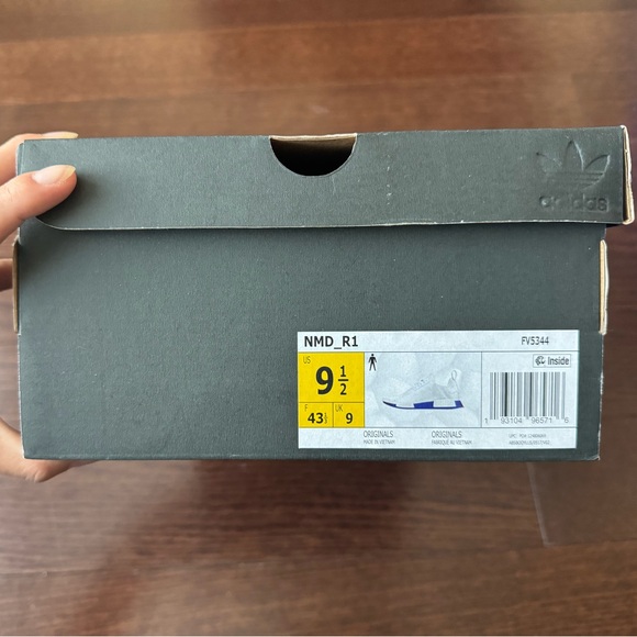 adidas men’s nmd r1 sneakers - Picture 10 of 11